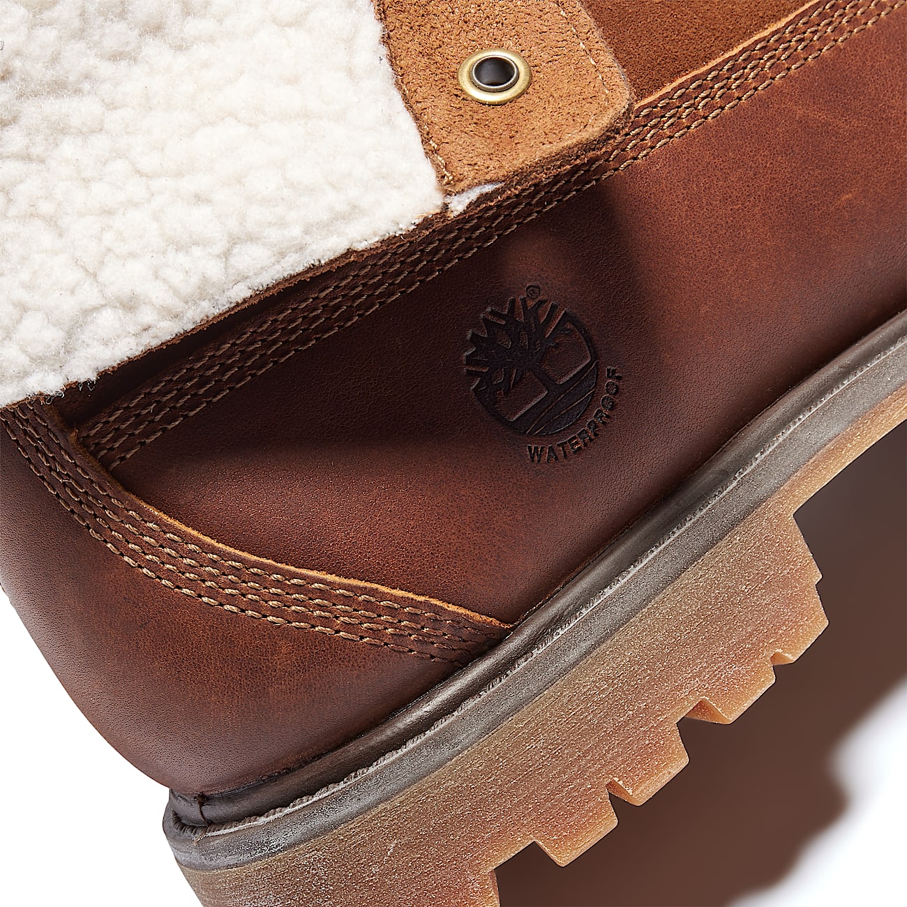 Women's Timberland® Warm-Lined Waterproof Roll-Top Boot - 8