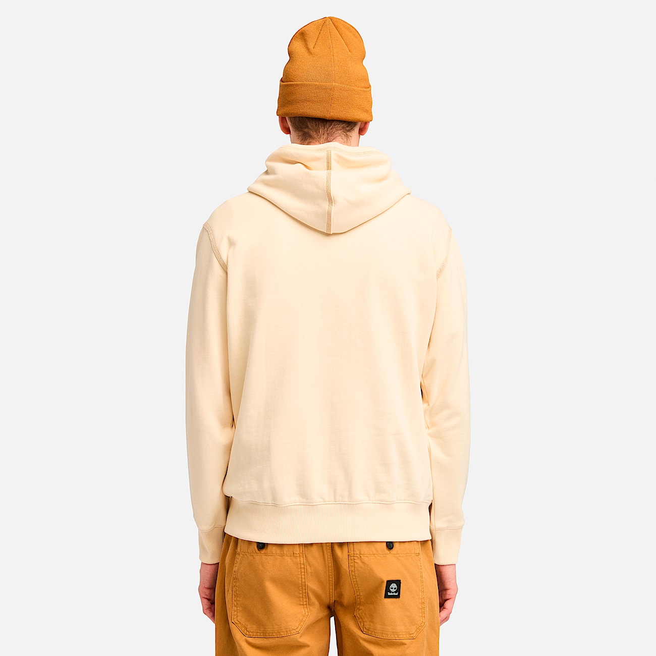Men's Contrast Stitch Logo Hoodie - Angora | Timberland US Men's Contrast Stitch Logo Hoodie - Angora | Timberland US