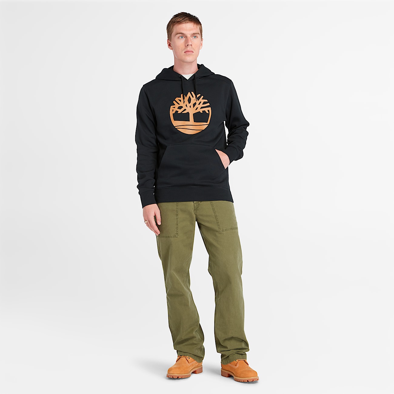 Men's Kennebec River Tree Logo Hoodie
