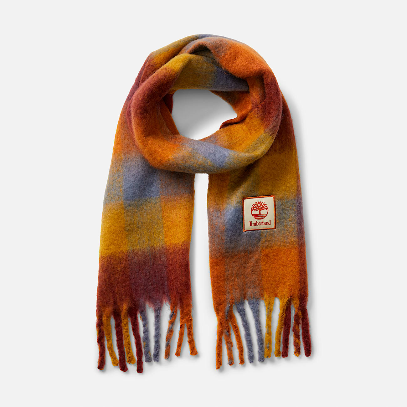 Women's Brushed Multi Check Scarf - 1