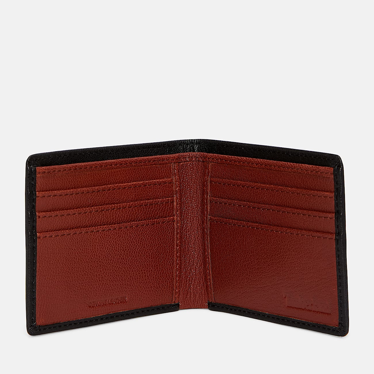 Men's Matte Grain Leather Billfold Wallet