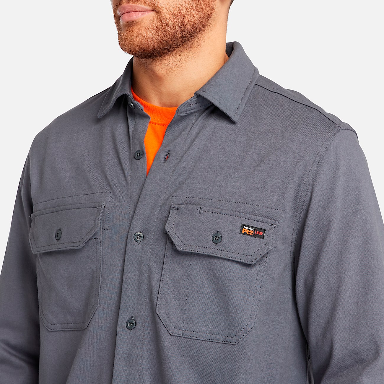 Men's Timberland PRO® Cotton Core Flame-Resistant Shirt - 3