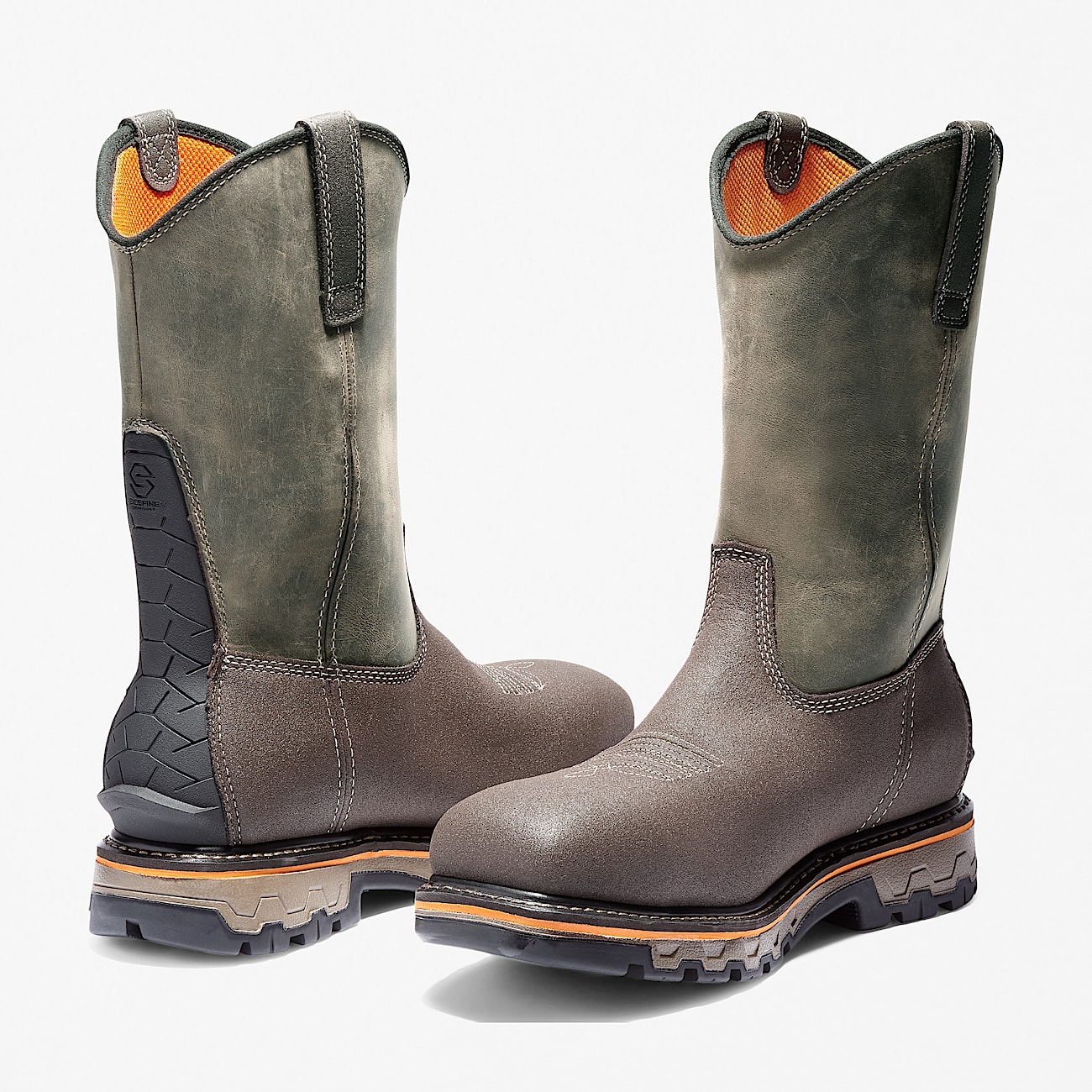 Men's True Grit Pull On Composite Toe Waterproof Work Boot
