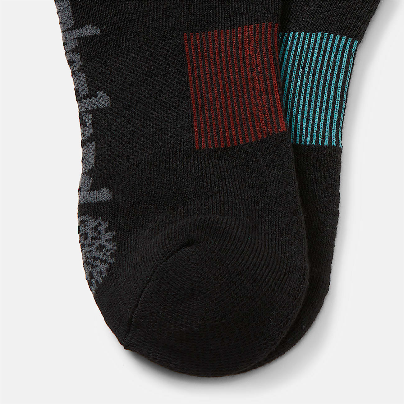 Men's 2-Pack Top Stripe Lockup No Show Sock - 2
