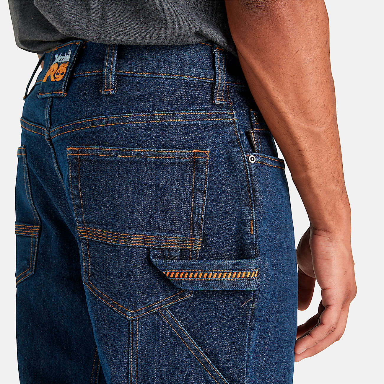 Men's Timberland PRO® Ballast Athletic-Fit Flex Denim Carpenter Jeans