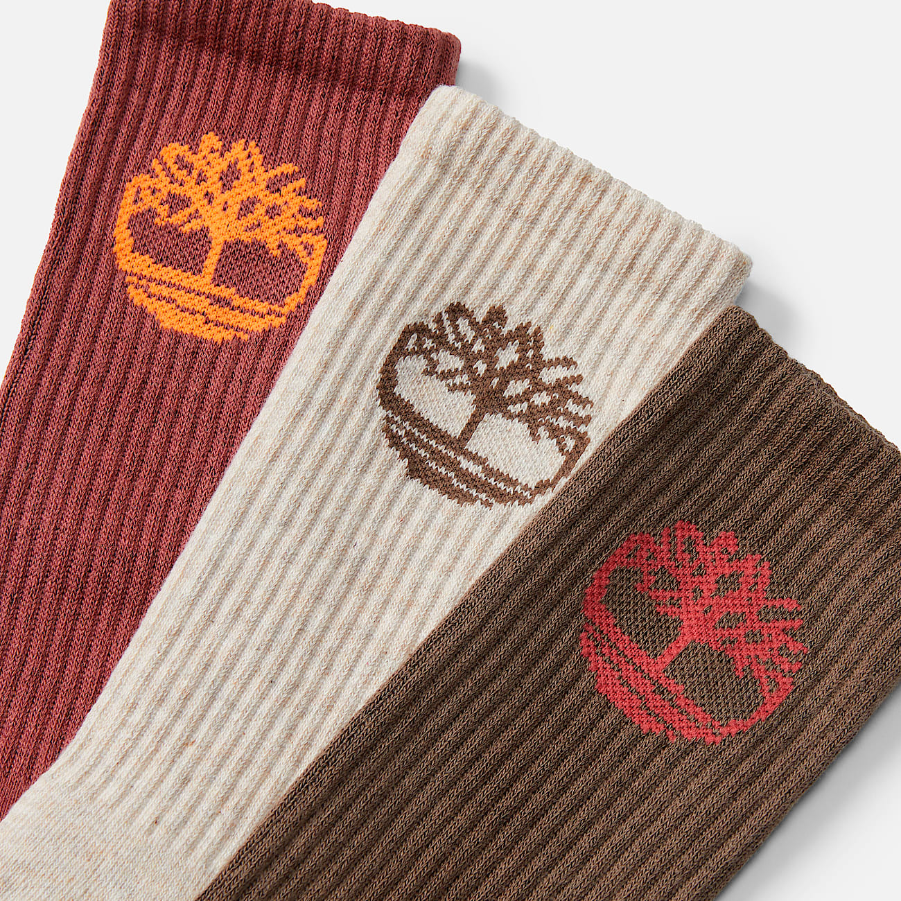 3-Pack Bowden Crew Sock With Tree Logo