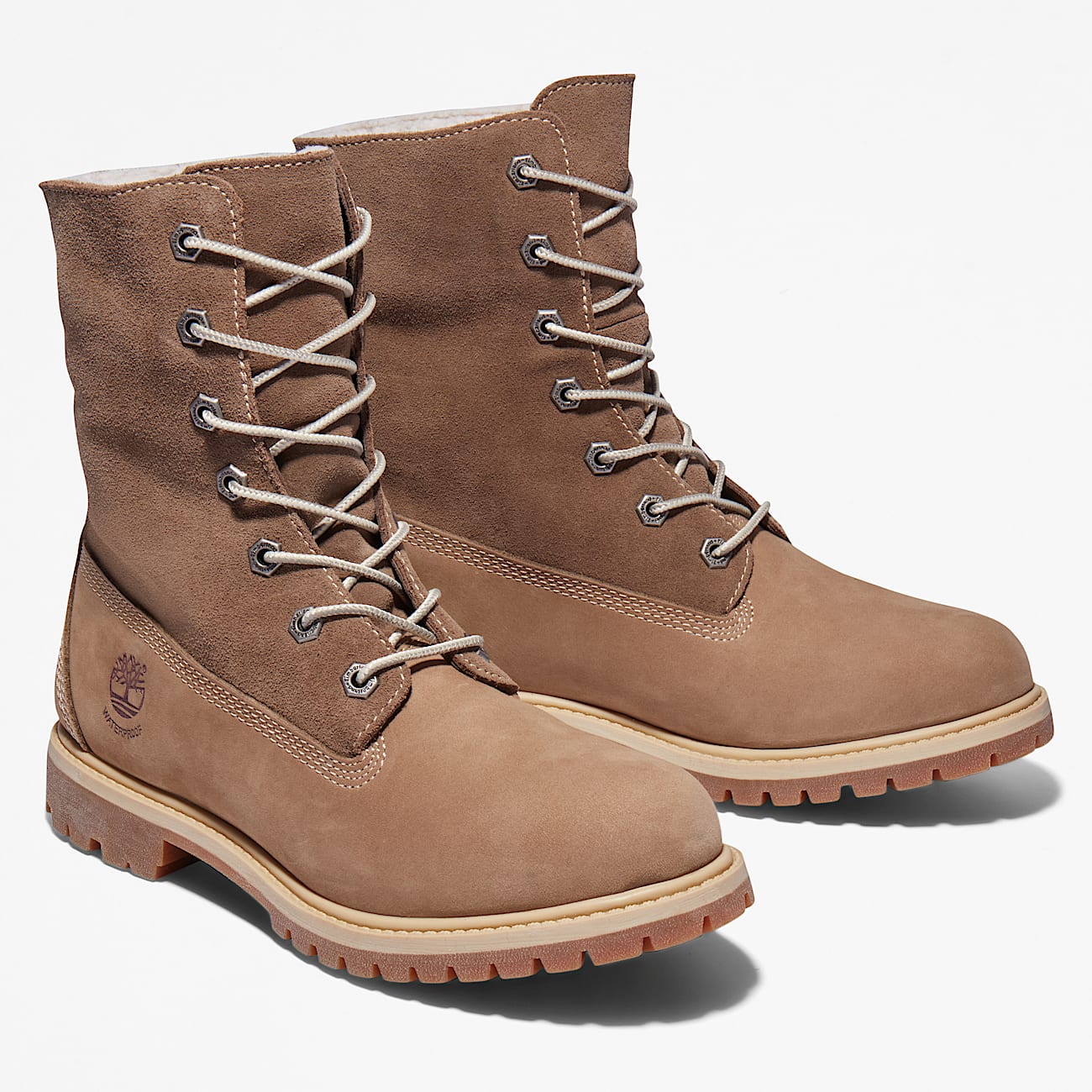 Women's Timberland Authentics Waterproof Roll-Top Boot - 4