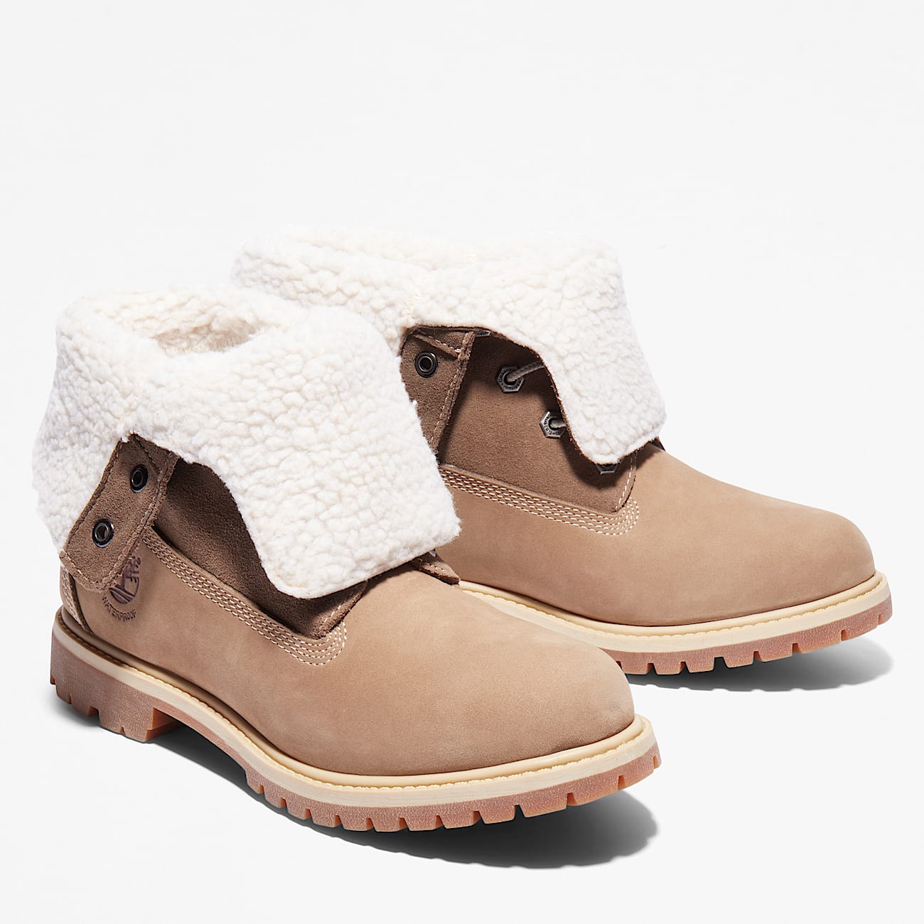 Women's Timberland Authentics Waterproof Roll-Top Boot - 5