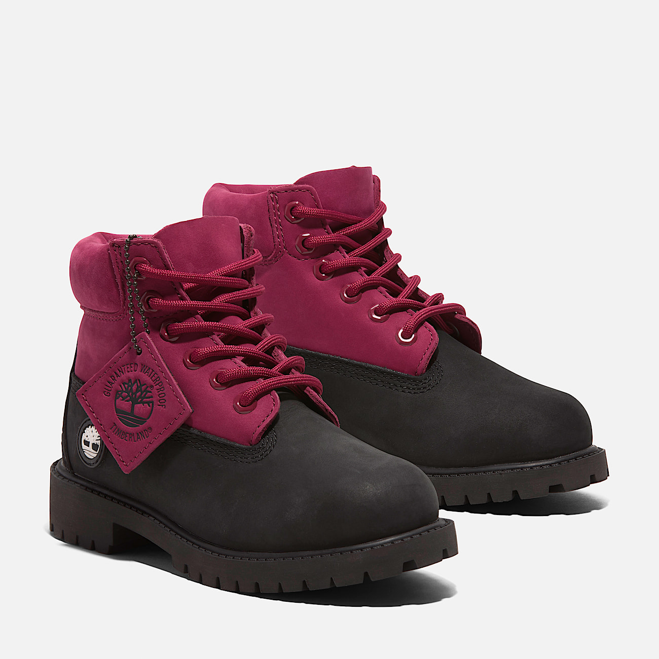 Youth Timberland® Premium 6-Inch Lace-Up Waterproof Boot