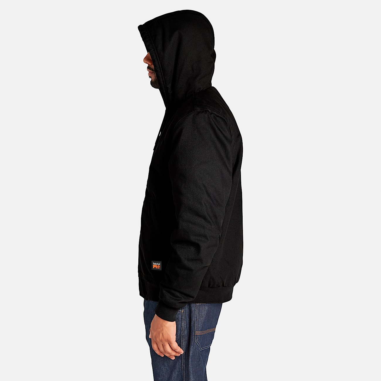 Men's Timberland PRO® Gritman Fleece-Lined Hooded Canvas Jacket - 5