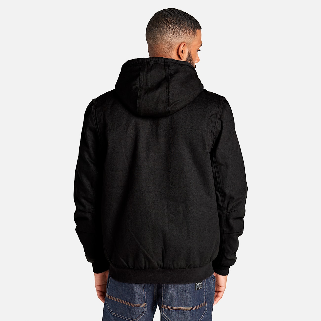 Men's Timberland PRO® Gritman Fleece-Lined Hooded Canvas Jacket - 6