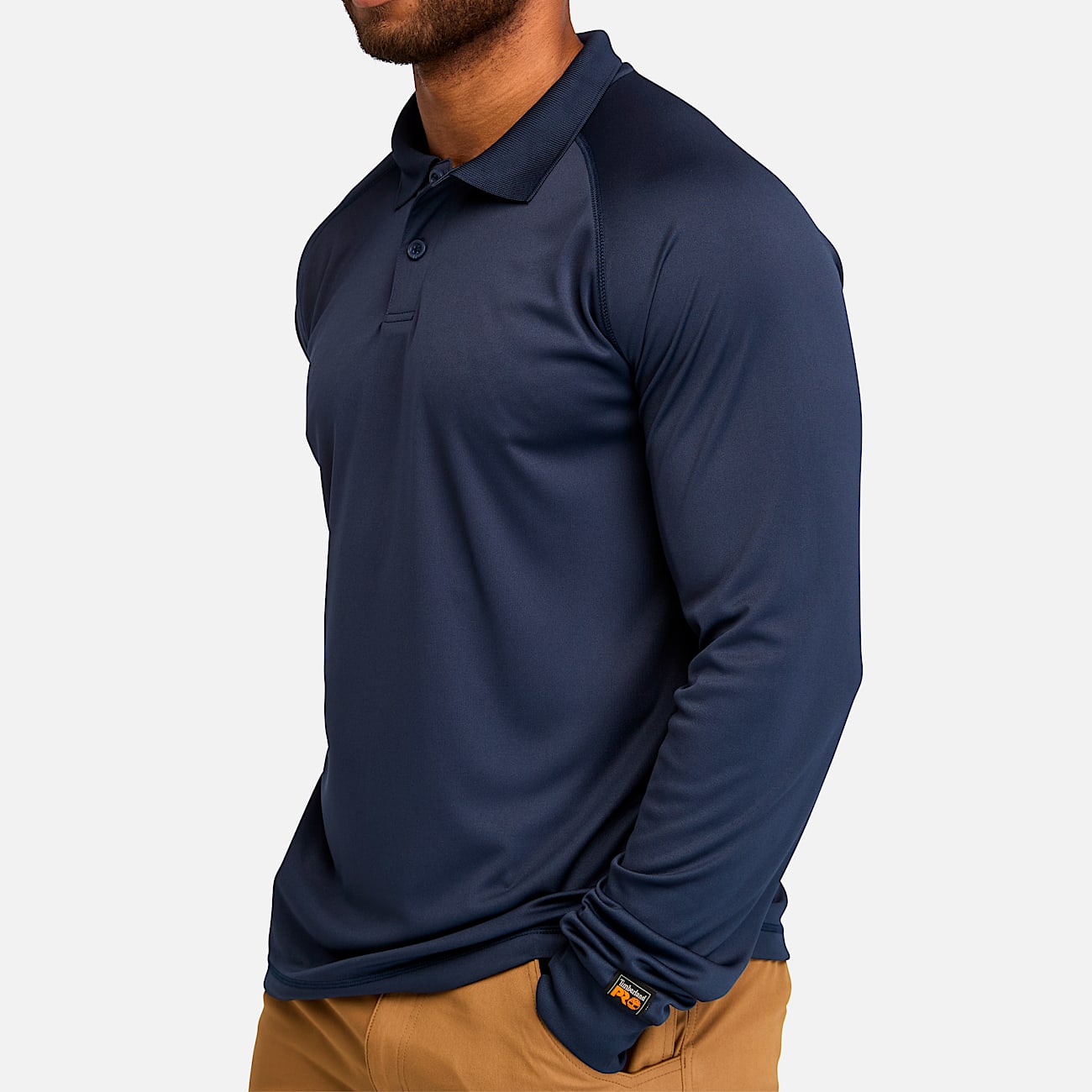 Men's Timberland PRO® Wicking Good Long Sleeve Polo