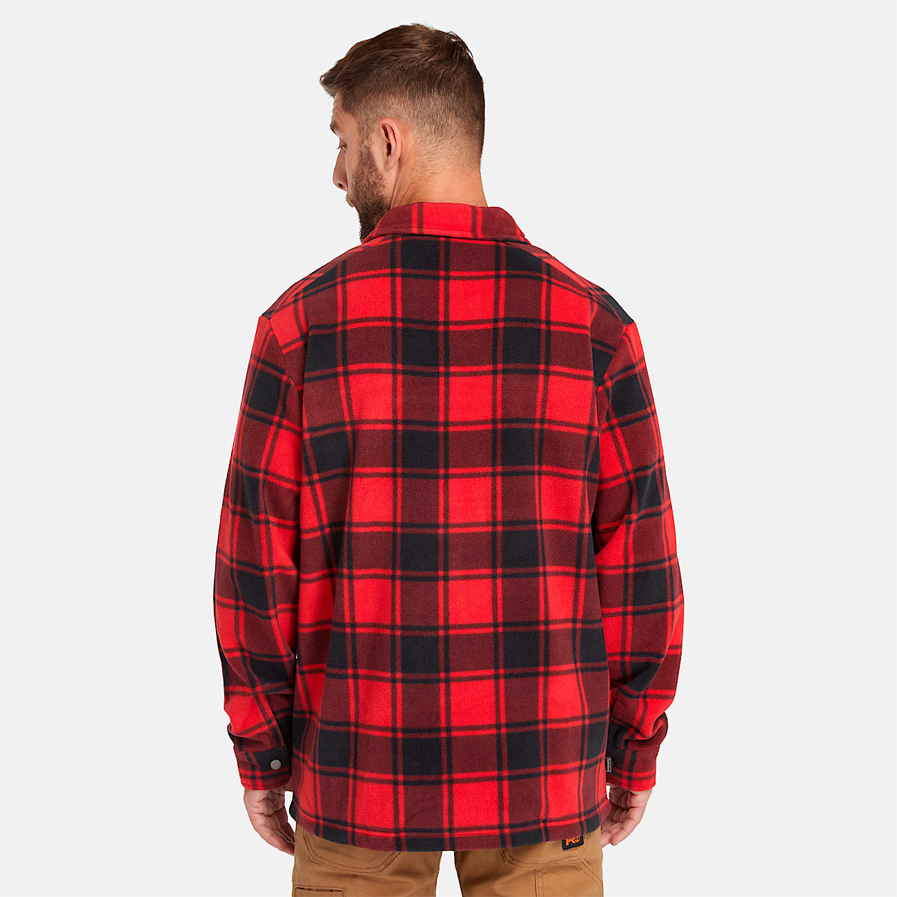 Men's Timberland PRO® Gritman Check Heavyweight Fleece Shirt - 5