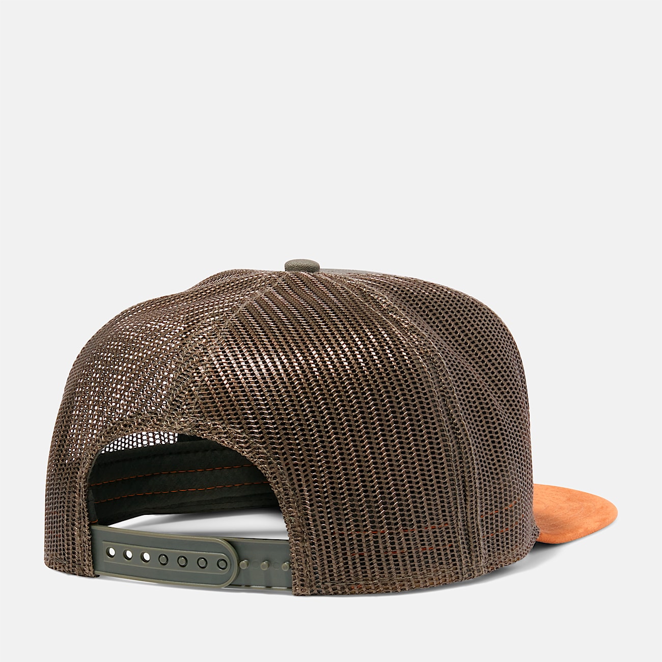Gorra Trucker con visera Faux Suede