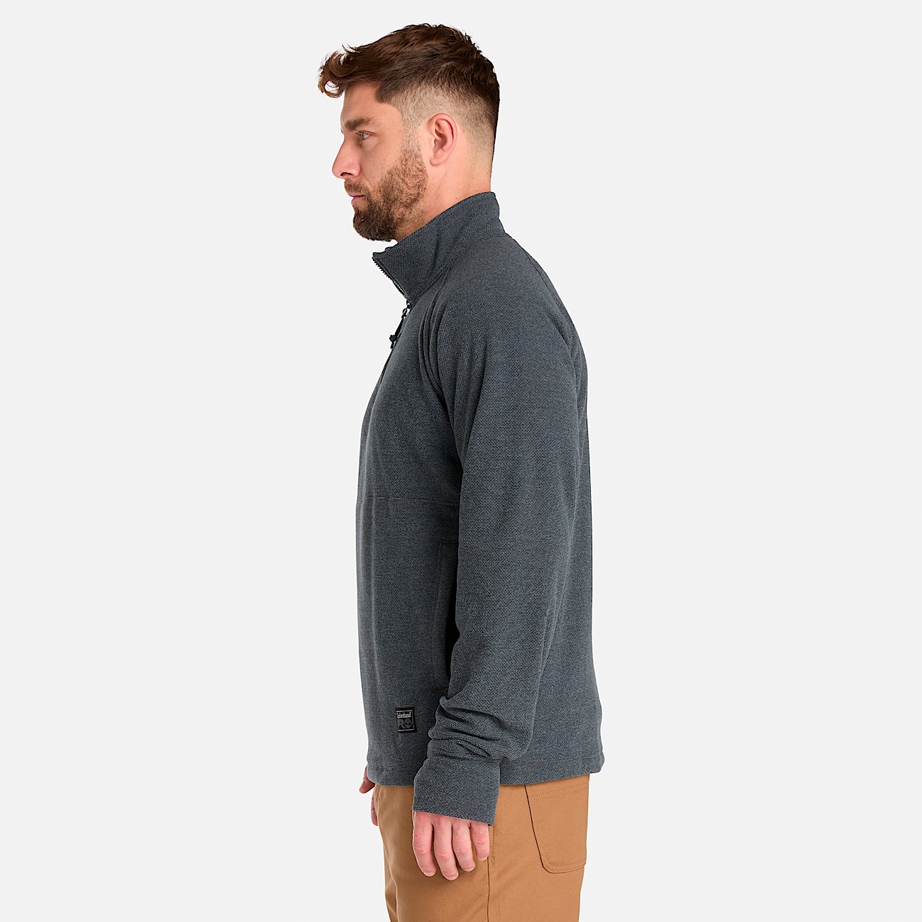 Men's Timberland PRO® Irvine 1/4-Zip Waffle Fleece Jacket
