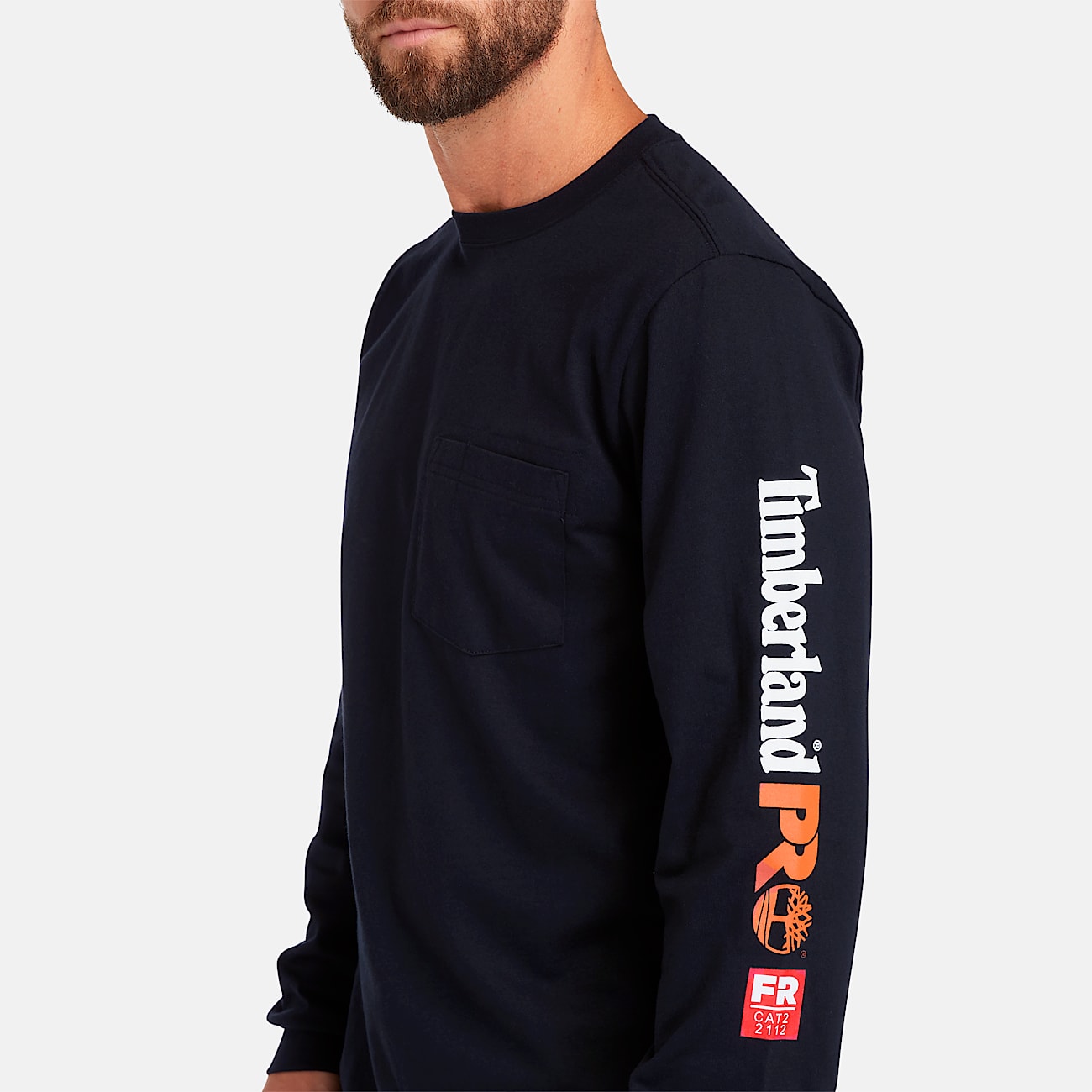 Men's Timberland PRO® Cotton Core Flame-Resistant Long-Sleeve T-Shirt - 3
