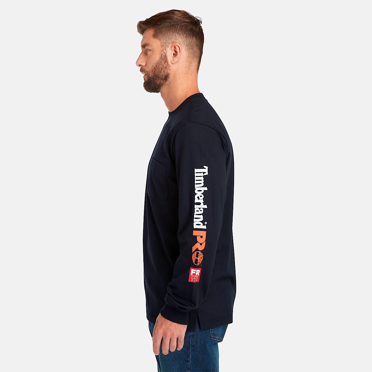 Men's Timberland PRO® Cotton Core Flame-Resistant Long-Sleeve T-Shirt - 7