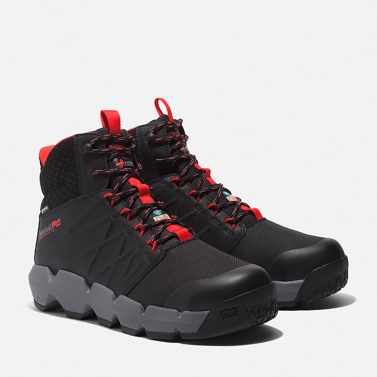 Men's Timberland PRO® Morphix Outdoor 6" Waterproof Comp-Toe Work Boot - 4