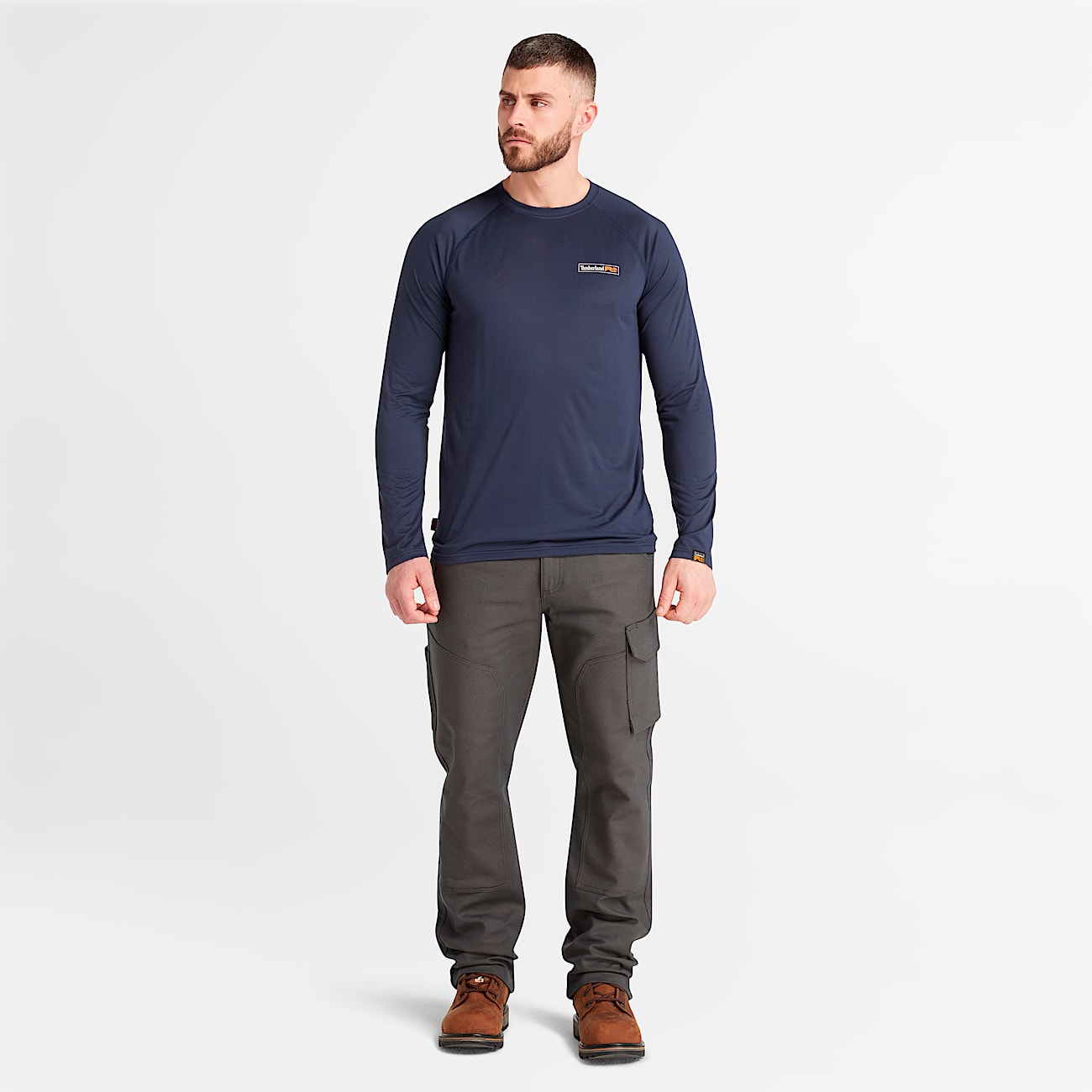 Men's Timberland PRO® Wicking Good Sport Long-Sleeve T-Shirt