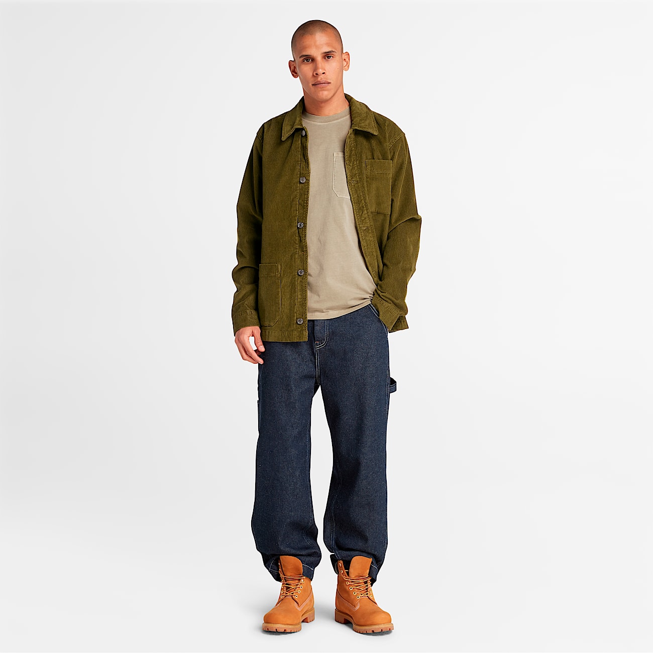 高評価のクリスマスプレゼント Kempshire Men's Corduroy Jacket Chore ジャケット・アウター