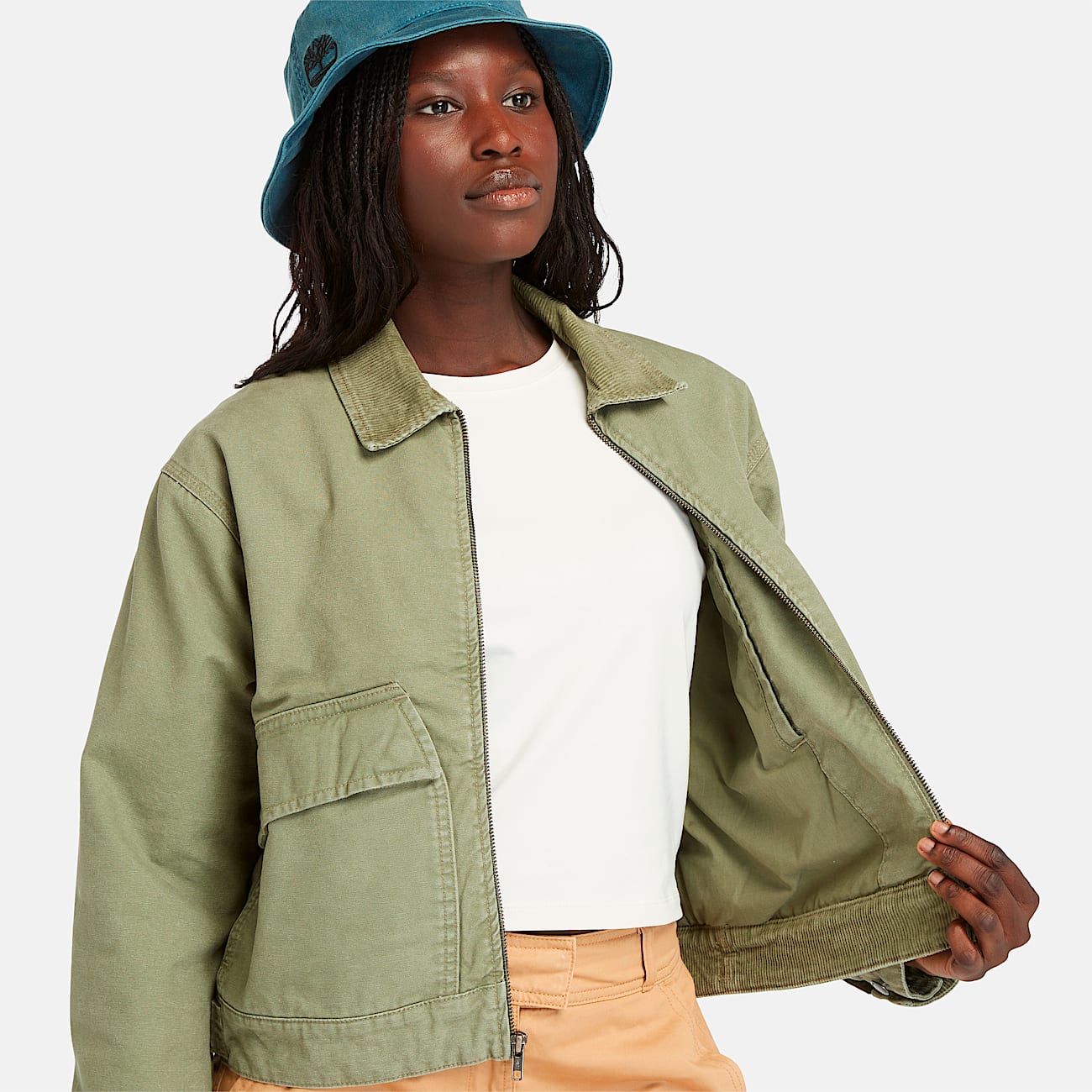 Chamarra para mujer Strafford Washed Canvas