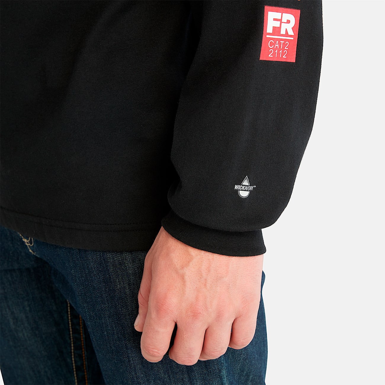 Men's Timberland PRO® Cotton Core Flame-Resistant Long-Sleeve T-Shirt - 4