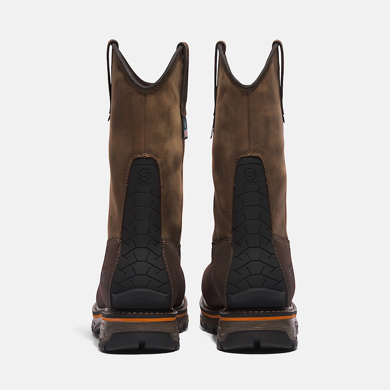 Men's Timberland PRO® True Grit Waterproof Comp-Toe Pull-On Boot - 5