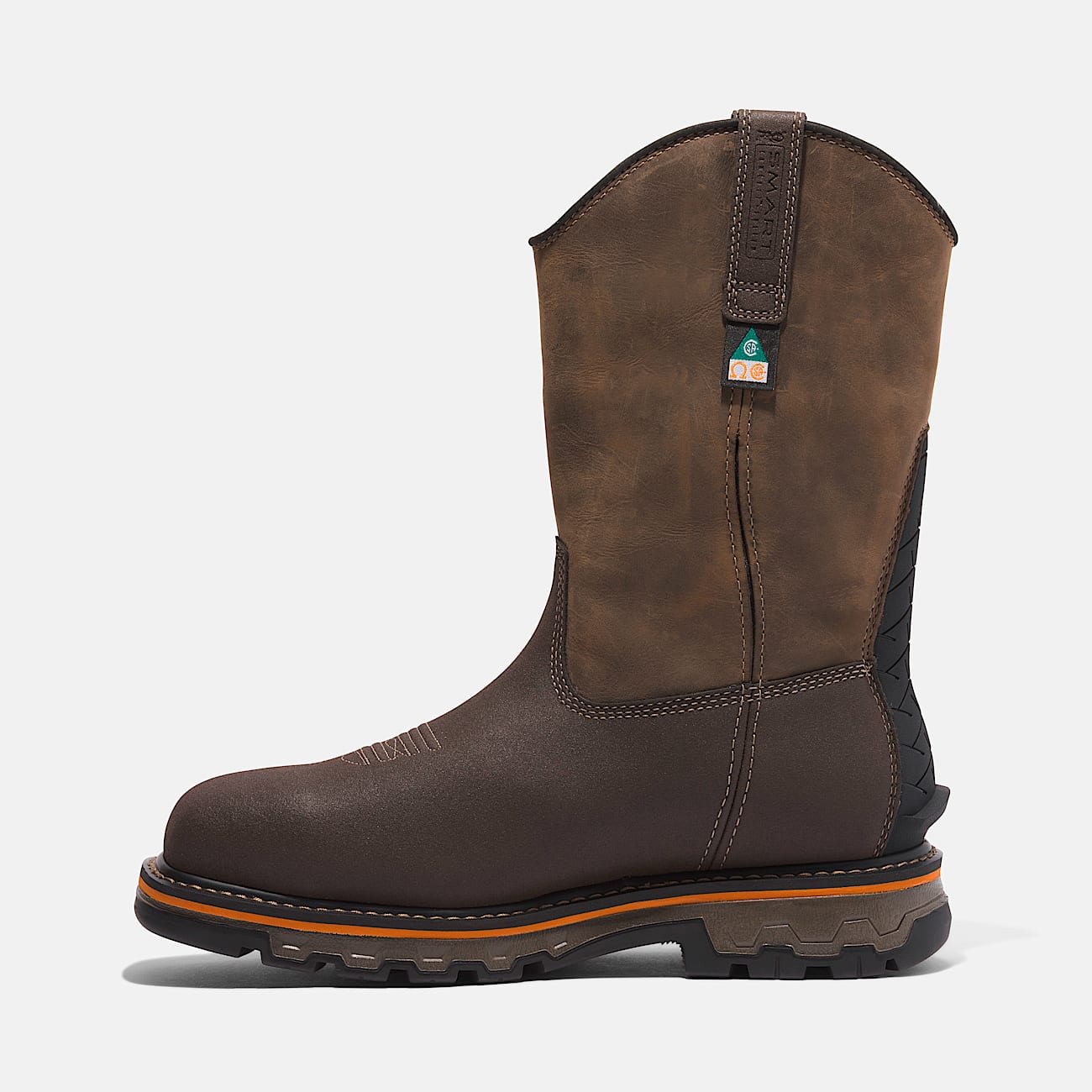 Men's Timberland PRO® True Grit Waterproof Comp-Toe Pull-On Boot - 6
