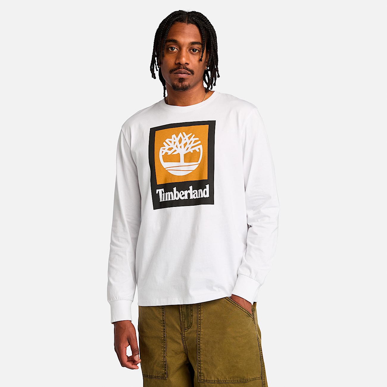 Satoshi Nakamoto Offset Stripe Logo Longsleeve - Multicolor
