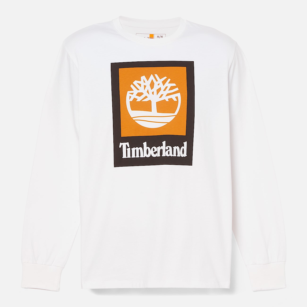 Men's Stack Logo Colored Long Sleeve Tee