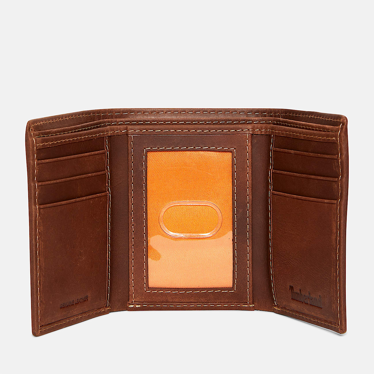 Oiled Trifold Leather Wallet - 2