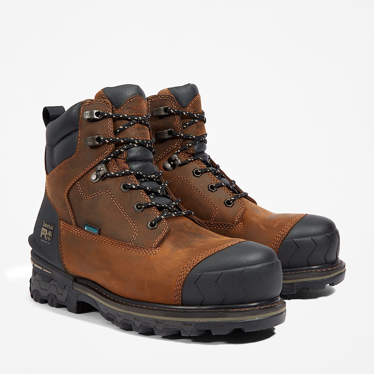 Men's Boondock HD 6" Composite Toe Waterproof Work Boot - 4