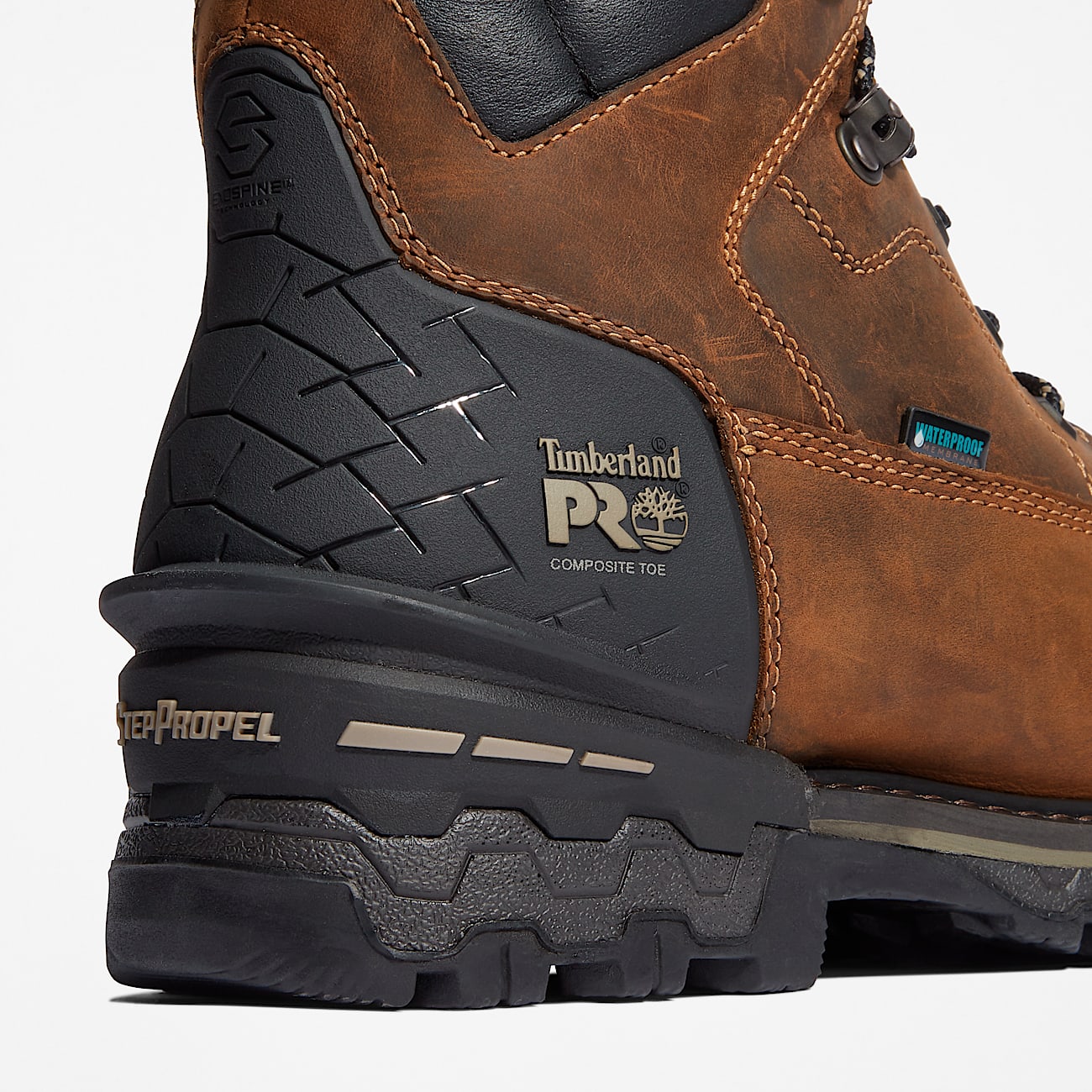 Men's Boondock HD 6" Composite Toe Waterproof Work Boot - 7