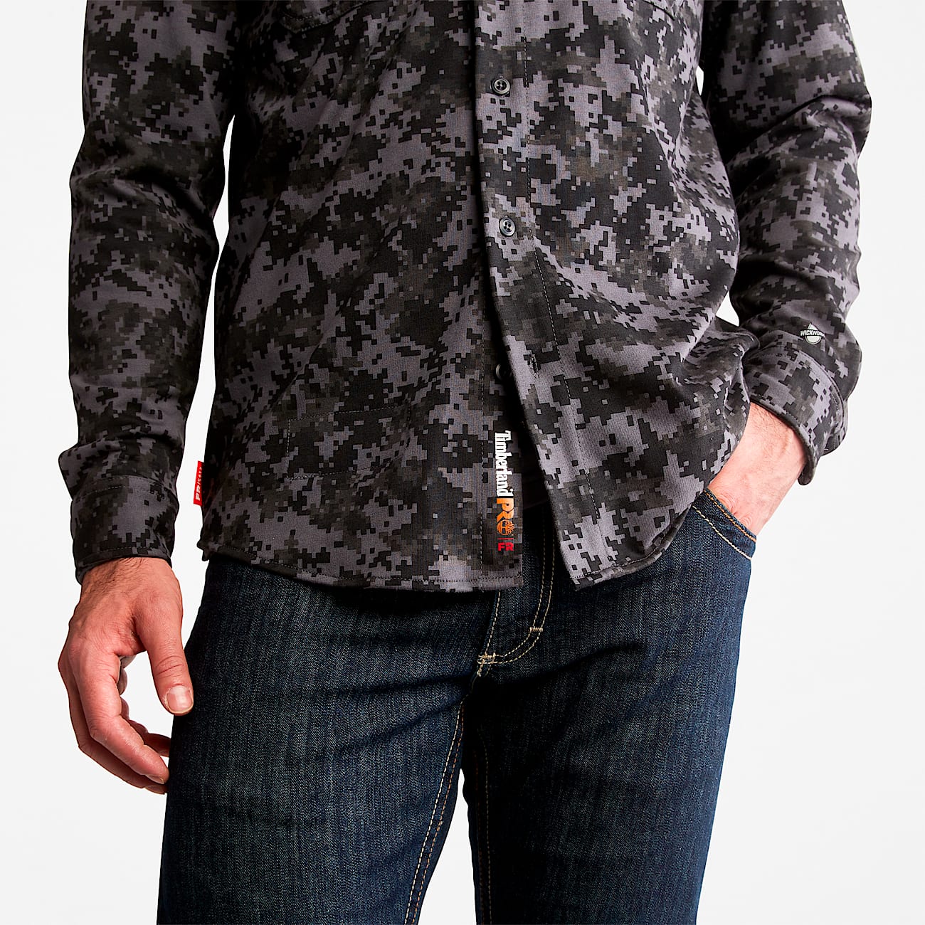 Men's Timberland PRO® Cotton Core Flame-Resistant Shirt - 8