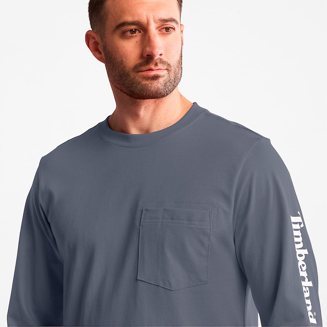 Men's Timberland PRO® Cotton Core Flame-Resistant Long-Sleeve T-Shirt - 5
