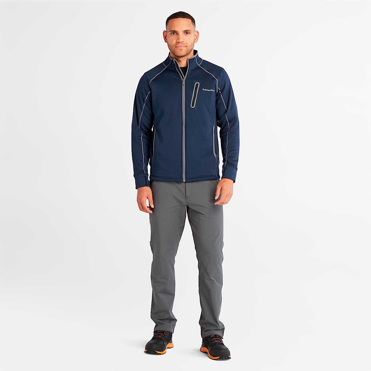 Men's Timberland PRO® Reaxion Full-Zip Athletic-Fit Fleece Jacket - 2