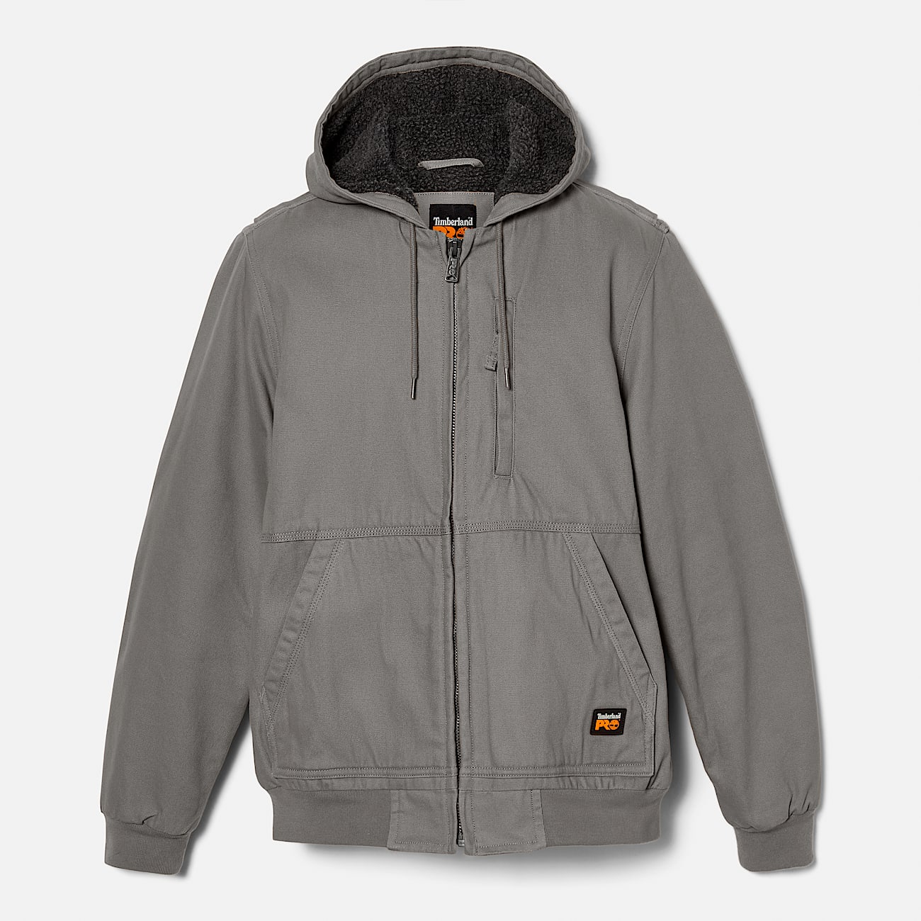 Chamarra de lona con forro polar y gorro Gritman para hombre.