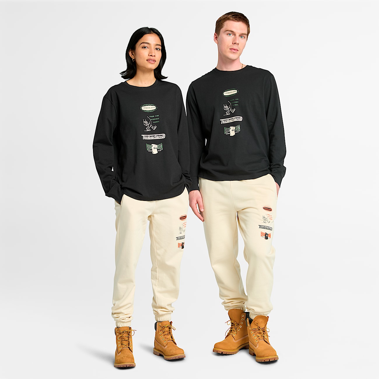 トップス timberland All My Homies GRAPHIC LS TEE timberland All My Homies GRAPHIC LS Tee
