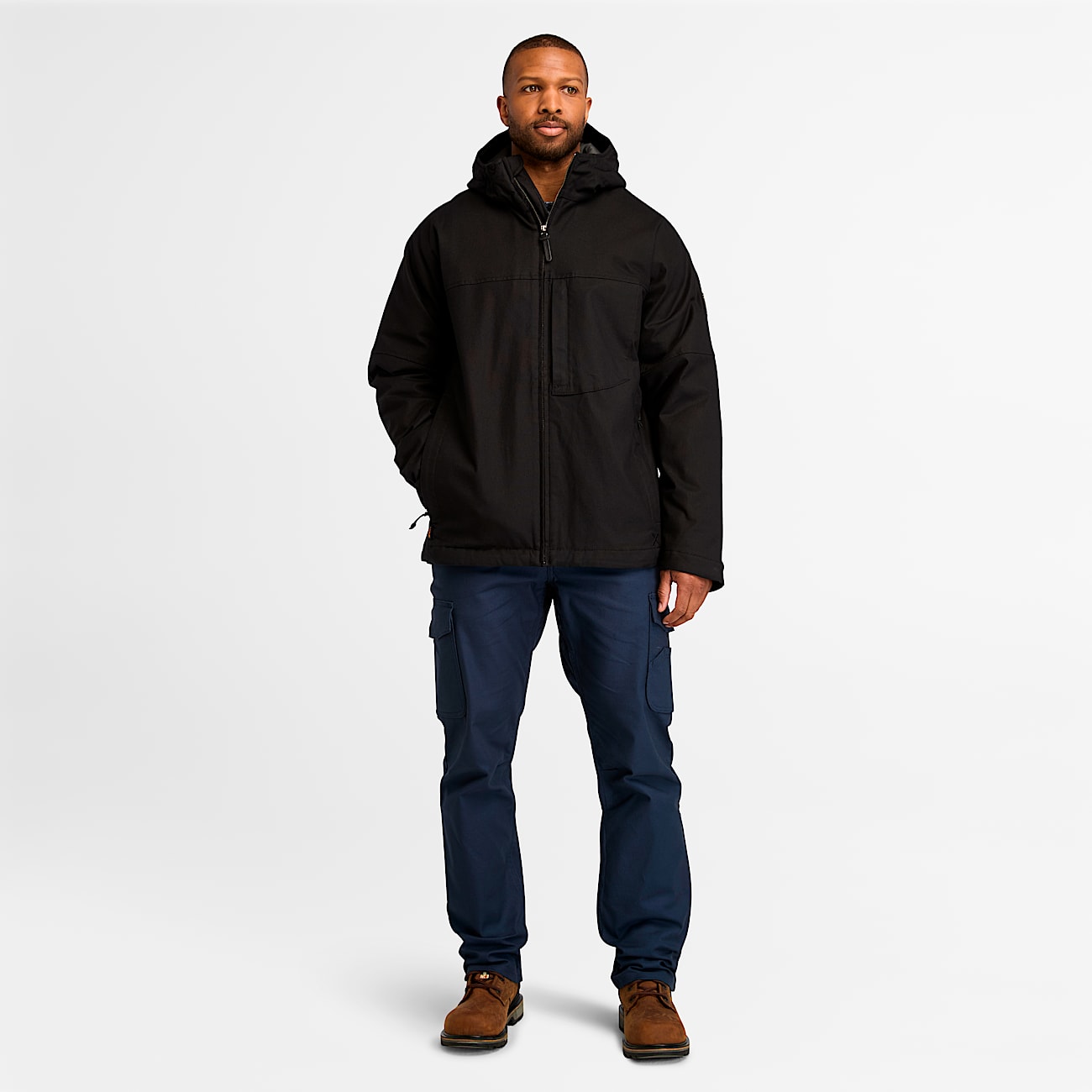 Men's Timberland PRO® GritFlex Canvas Hooded Jacket