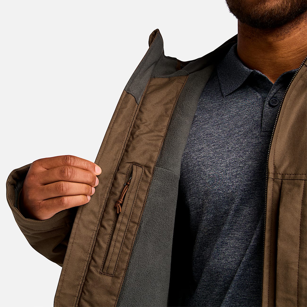Men's Timberland PRO® GritFlex Canvas Hooded Jacket