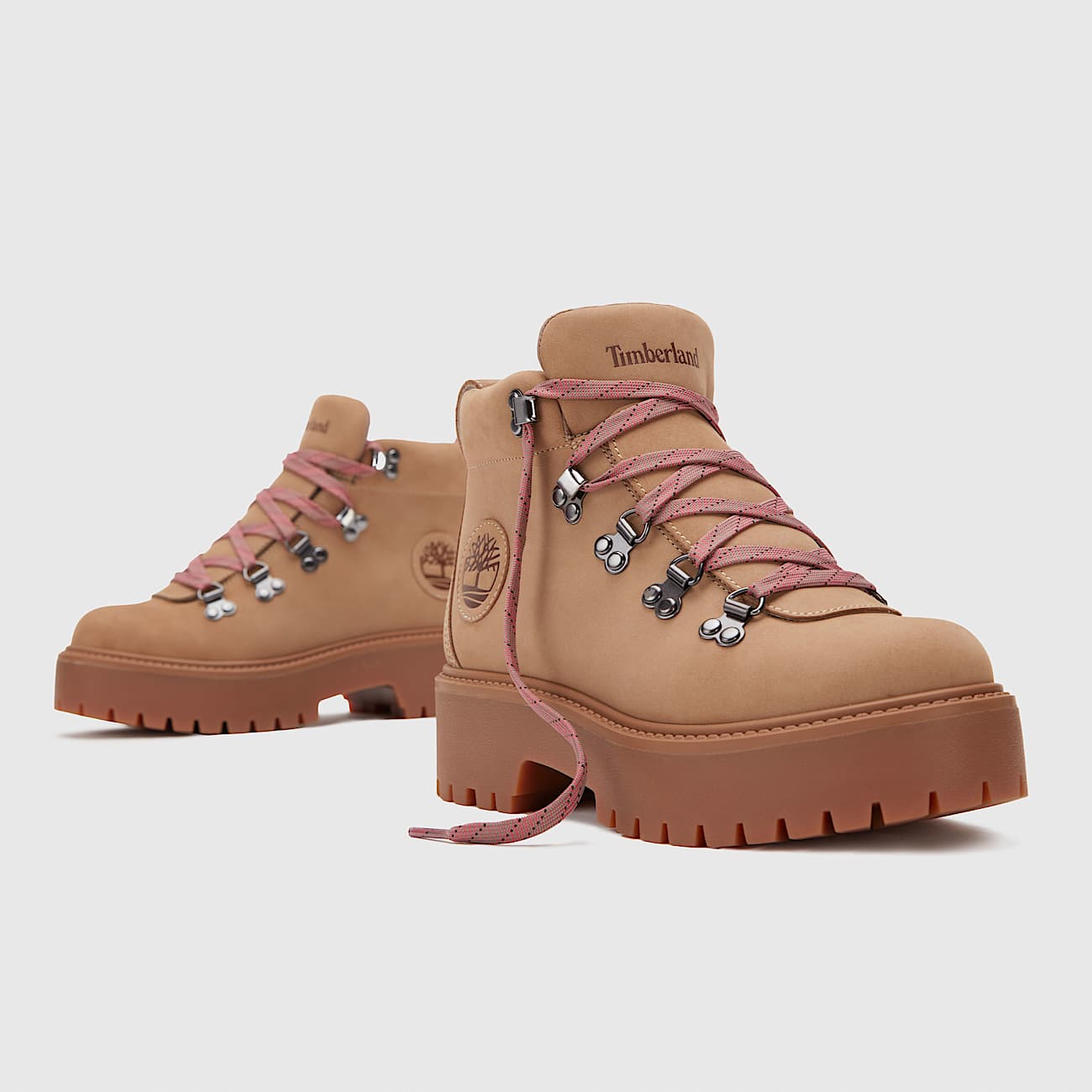 Women's Stone Street Mid Lace-Up Platform Hiker - 5