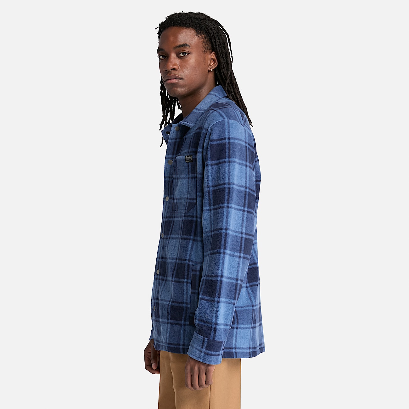 Men's Timberland PRO® Gritman Check Heavyweight Fleece Shirt - 4