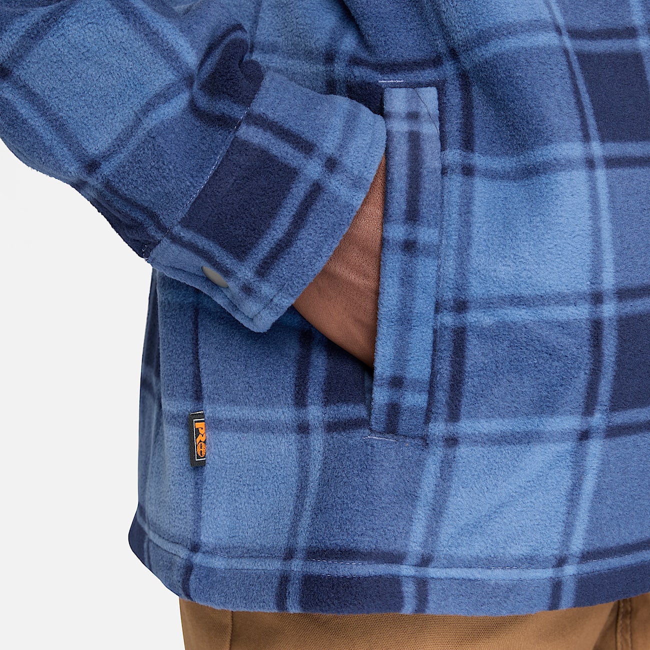 Men's Timberland PRO® Gritman Check Heavyweight Fleece Shirt - 3