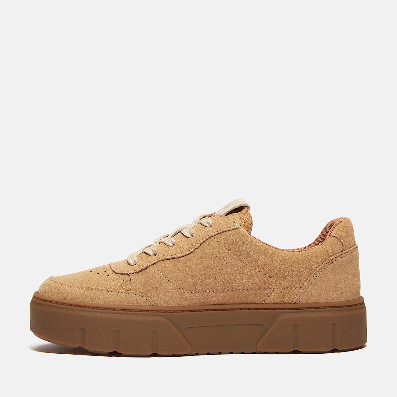 Women's Laurel Court Suede Accent Lace-Up Sneaker - 6