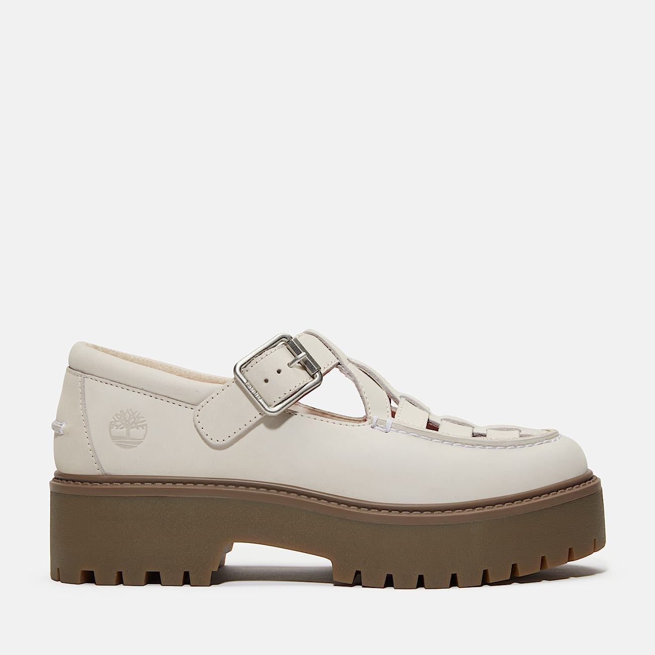 最愛 Stone Women's Street Shoe Buckle Platform 靴