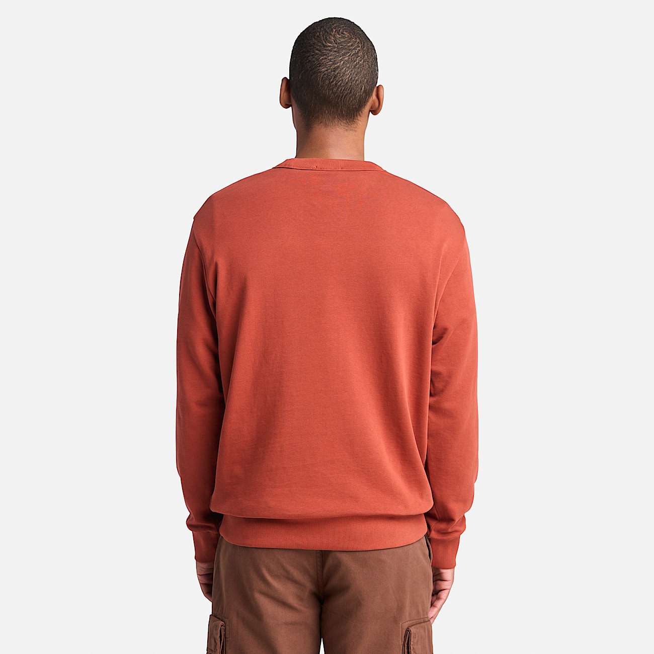 Men's Front Timbs Graphic Crew Neck Sweatshirt - 4