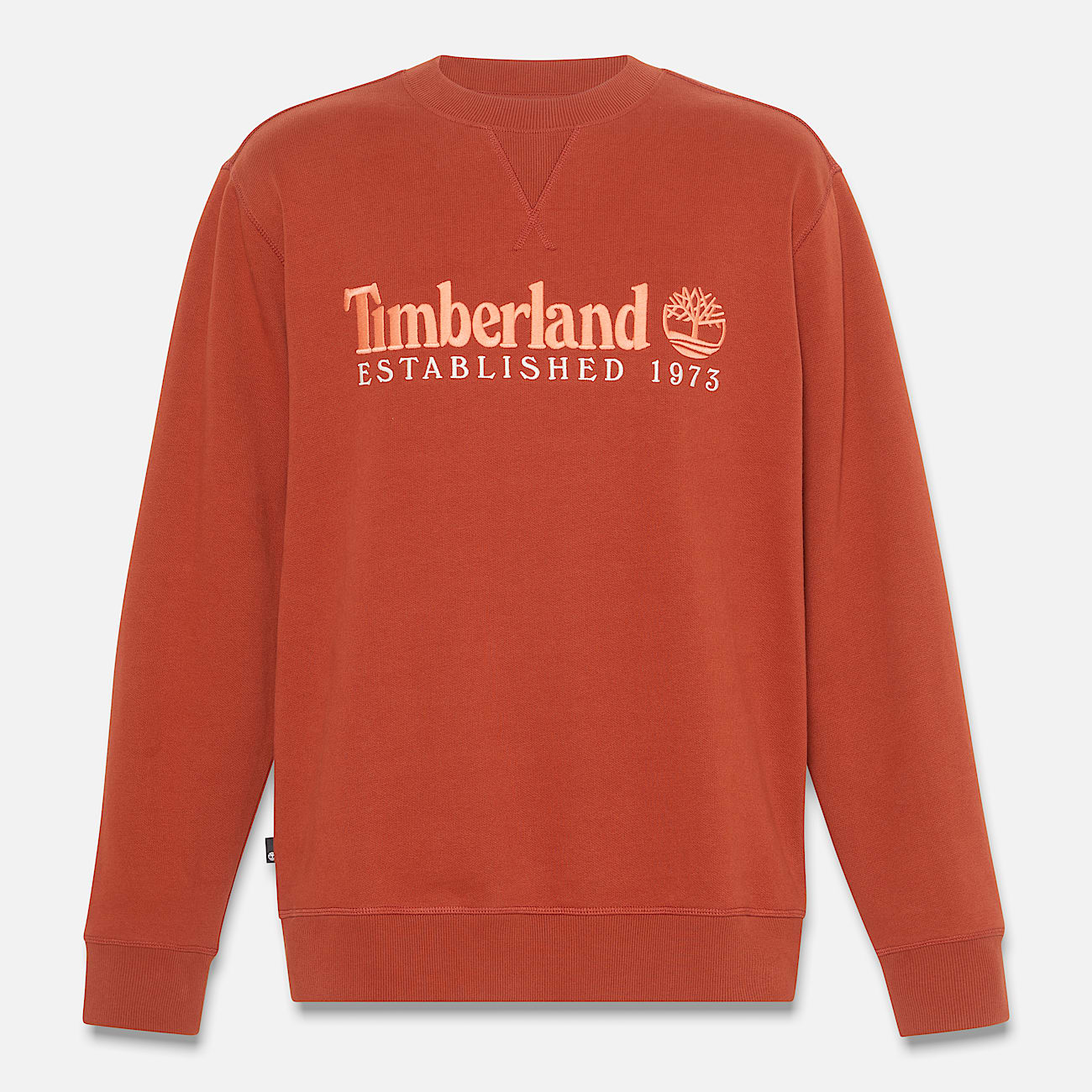 Men's Established 1973 Embroidered Logo Crew Neck Sweatshirt - 5