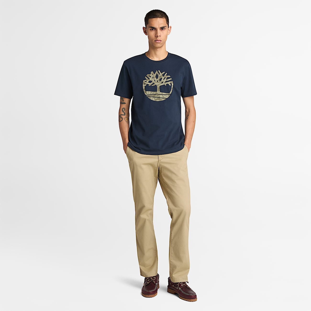 Men's Northwood Floral Tree Logo Short-Sleeve T-Shirt - 2