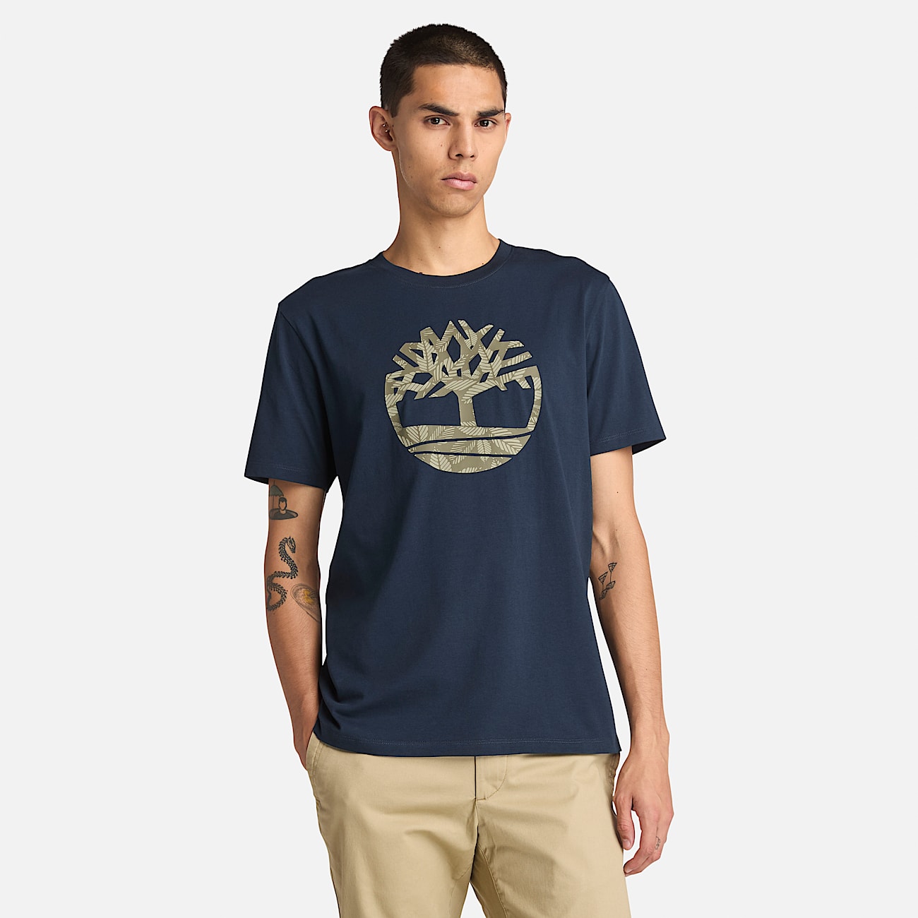 Men's Northwood Floral Tree Logo Short-Sleeve T-Shirt - 1