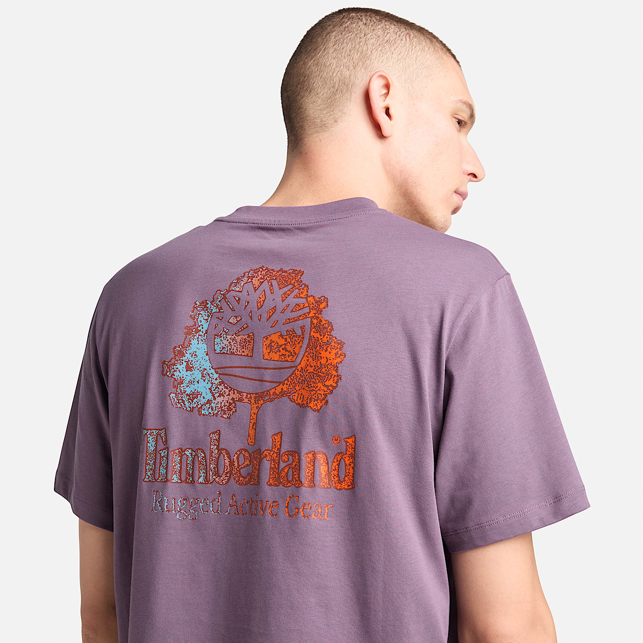 Men's Rugged Active Gear Back Graphic T-Shirt - 3